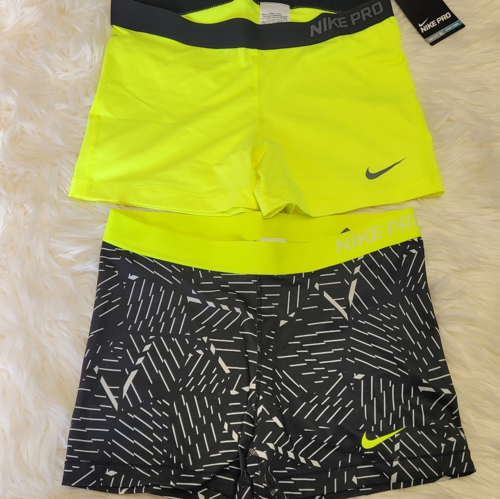NWT Nike Pro Athletic Shorts (2 Pairs)